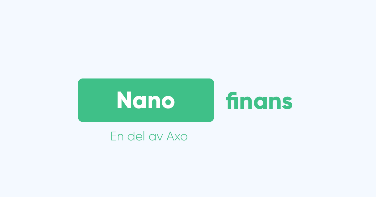 Nanofinans - jest agentem finansowym w Norwegii, który przekazuje Twój wniosek do 23 banków partnerskich.
